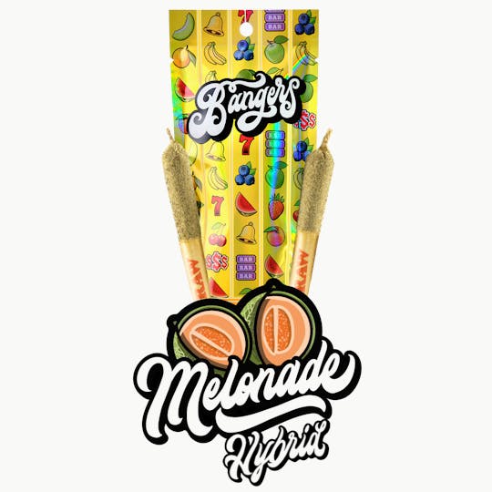 Bangers - Melonade - (2) .6 gram Pre rolls - 1