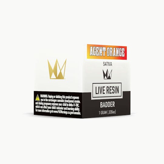 West Coast Cure - Agent Orange Live Resin Badder - 1