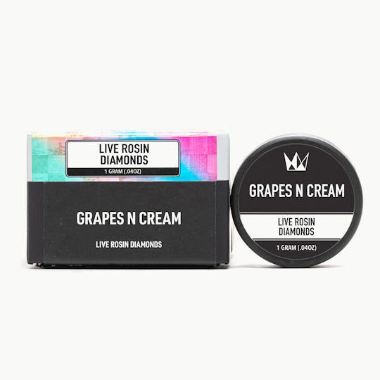 West Coast Cure - Grapes N Cream Live Rosin Diamonds - 1