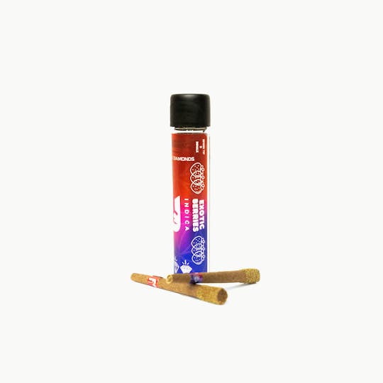 ROLLY - MR BLUNT EXOTIC BERRIES 1.5G | DIAMOND INFUSED | KIEF TIP - 1