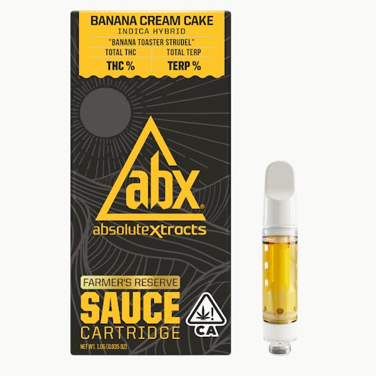 ABX / absoluteXtracts - ABX - Banana Cream Cake Farmer's Reserve Sauce Cartridge - 1g - 1