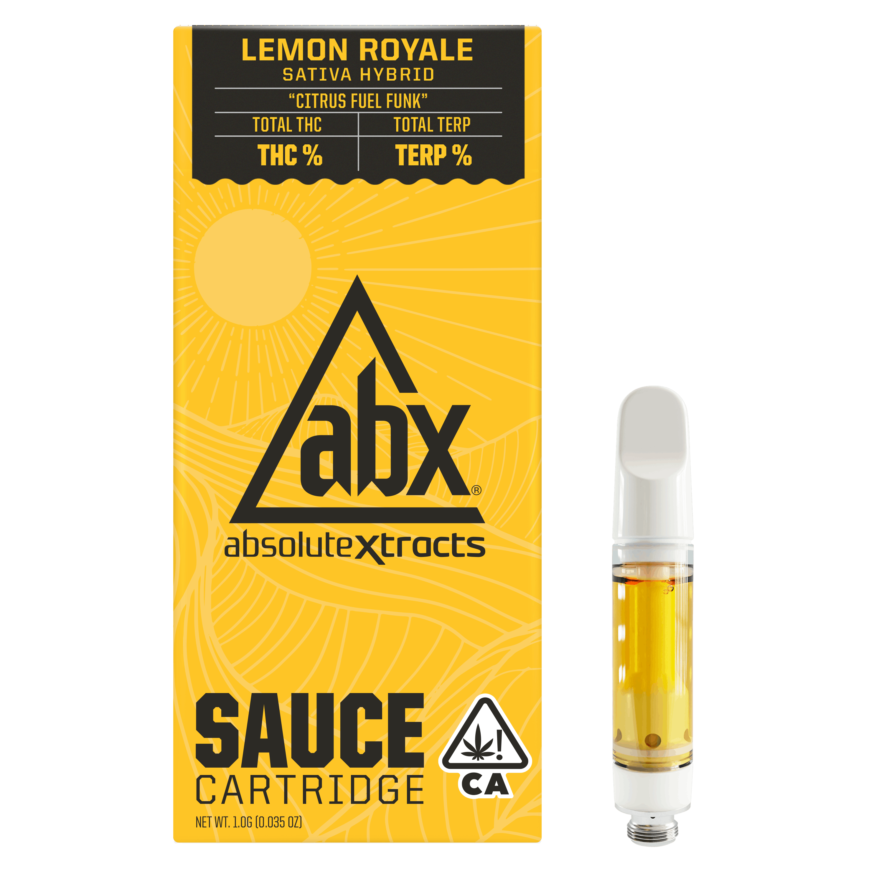 ABX / absoluteXtracts - ABX - Lemon Royale Sauce Cartridge - 1g - 1