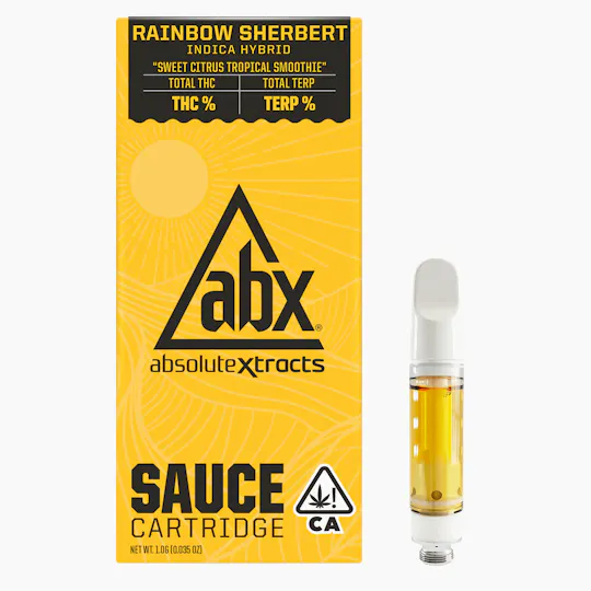 ABX / absoluteXtracts - ABX - Rainbow Sherbet Sauce Cartridge - 1g - 1