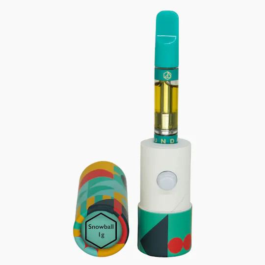 Sunday Extracts - 1g Cured Resin Cartridge Snowball - 1
