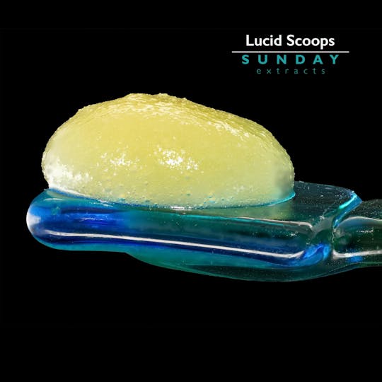 Sunday Extracts - 1g Concentrate Lucid Scoops (Live Resin) - 1