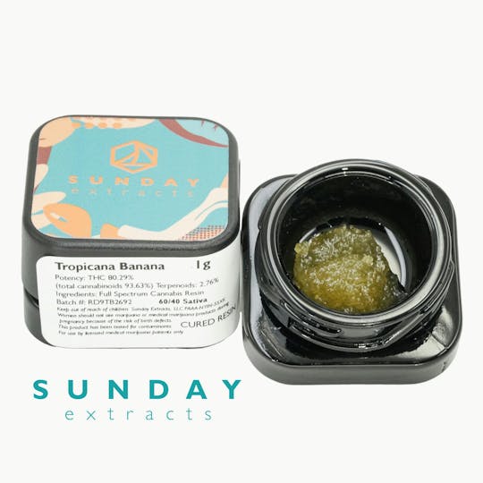 Sunday Extracts - 1g Concentrate Tropicana Banana - 1