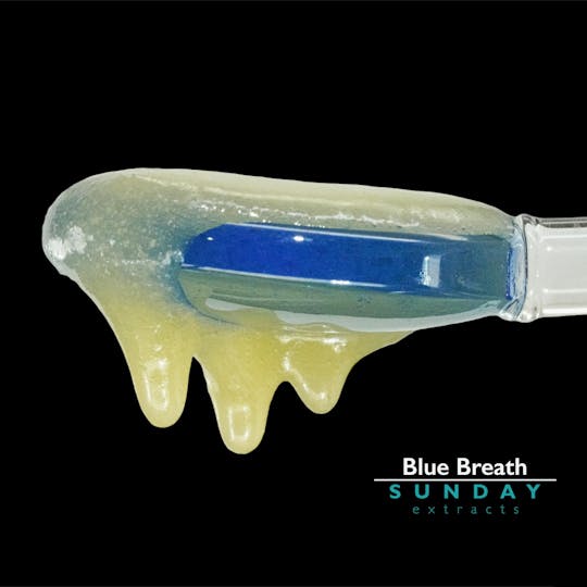Sunday Extracts - 1g Concentrate Live Resin - Blue Breath - 1
