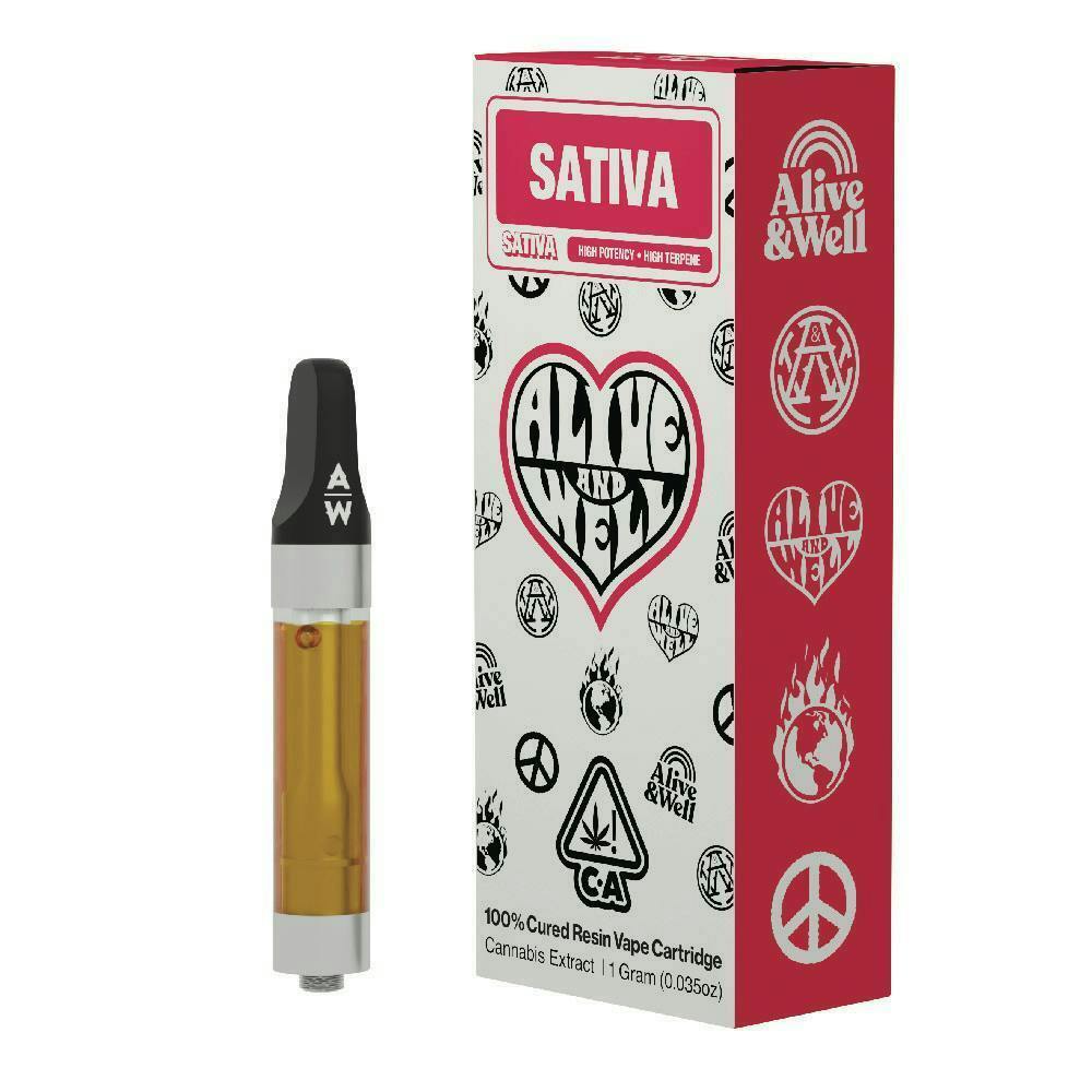 Alive & Well - Alive & Well | Sour Diesel Lemon | Cartridge | 1g - 1