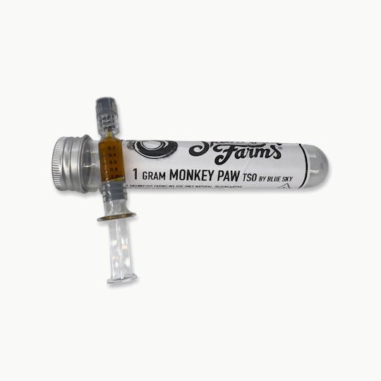 Indico - 1g Monkey Paw True Spectrum Oil - Skunkfoot Farms - 1