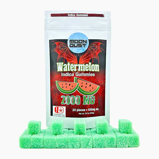 MOON DUST - Moon Dust | Watermelon Gummies | 2000mg | 20ct | 100mg/ea - 1