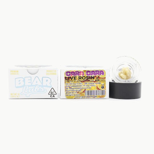 Bear Labs - Cara Cara T1 Live Rosin - 1g - 1