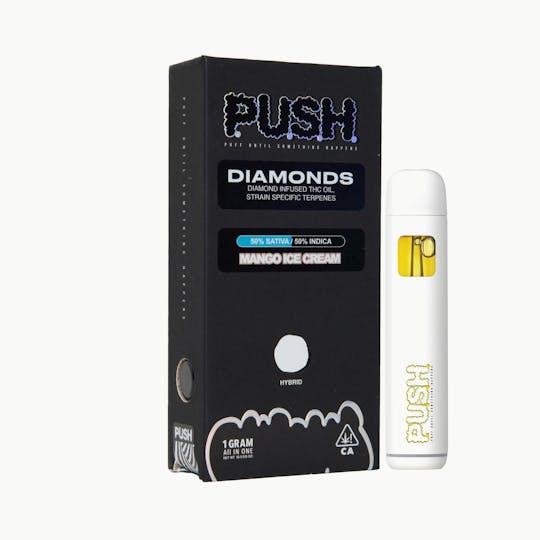 PUSH - Mango Ice Cream 1g Diamonds All In One - 1