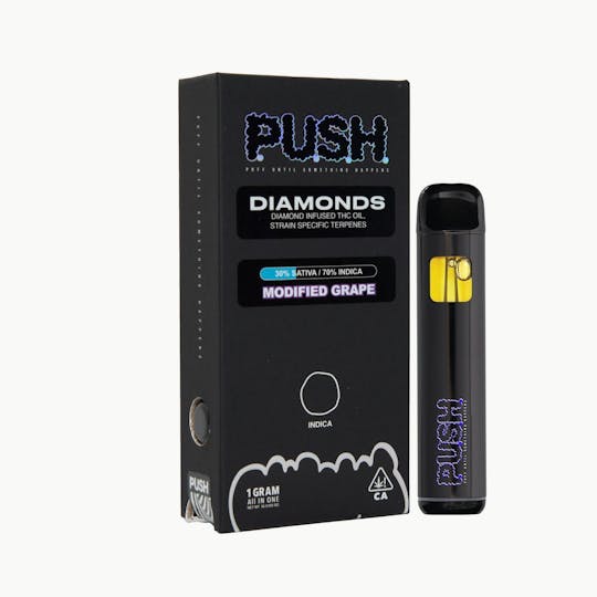 PUSH - Modified Grape 1g Diamonds All In One - 1