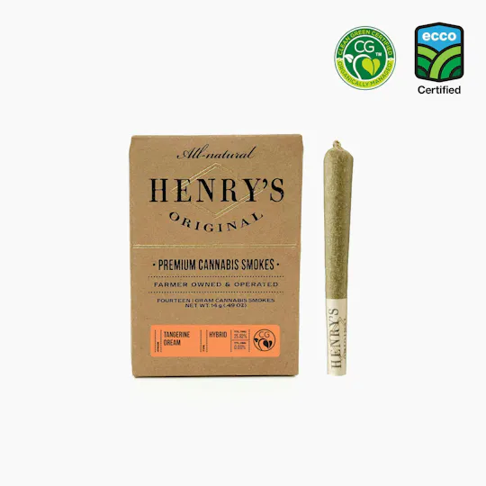 Henry's Original - Henry's Original | Tangerine Dream | Joints | 1g each | 14pk - 1