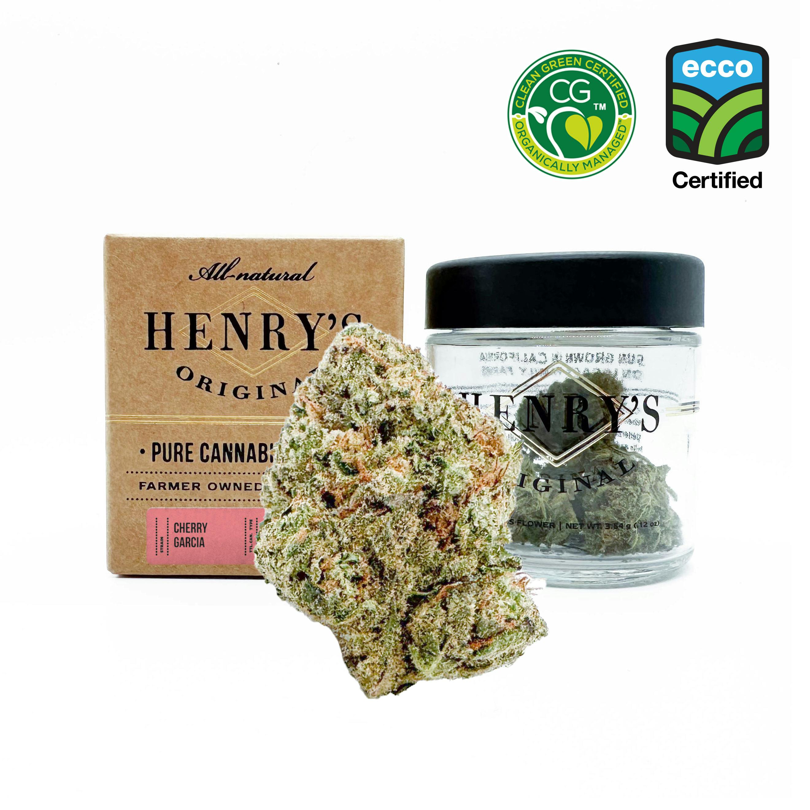 Henry's Original - Henry's Original | Cherry Garcia | Jar Big Buds | 3.5g - 1