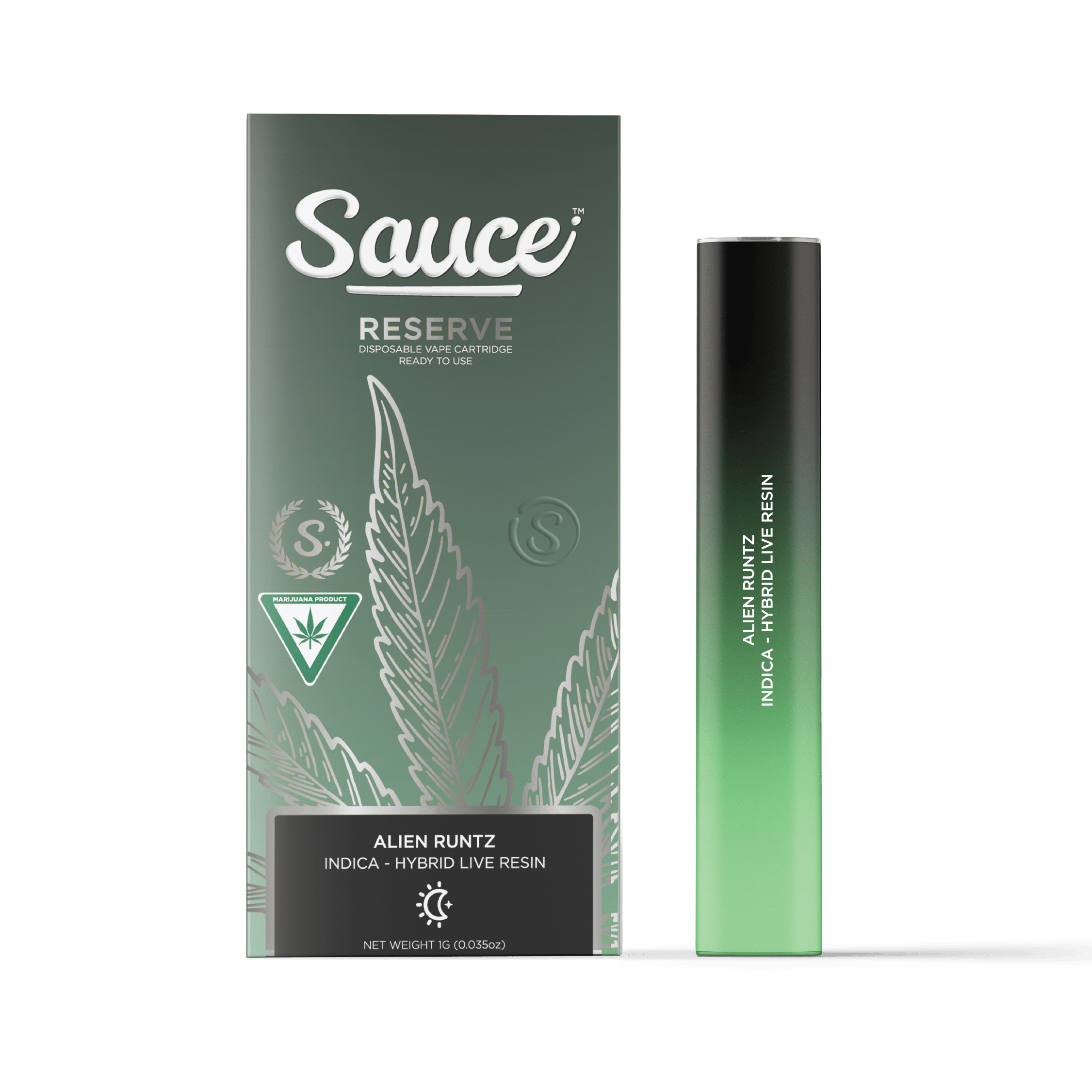 Sauce. - Sauce | Reserve | Alien Runtz | Live Resin Disposable | 1g - 1
