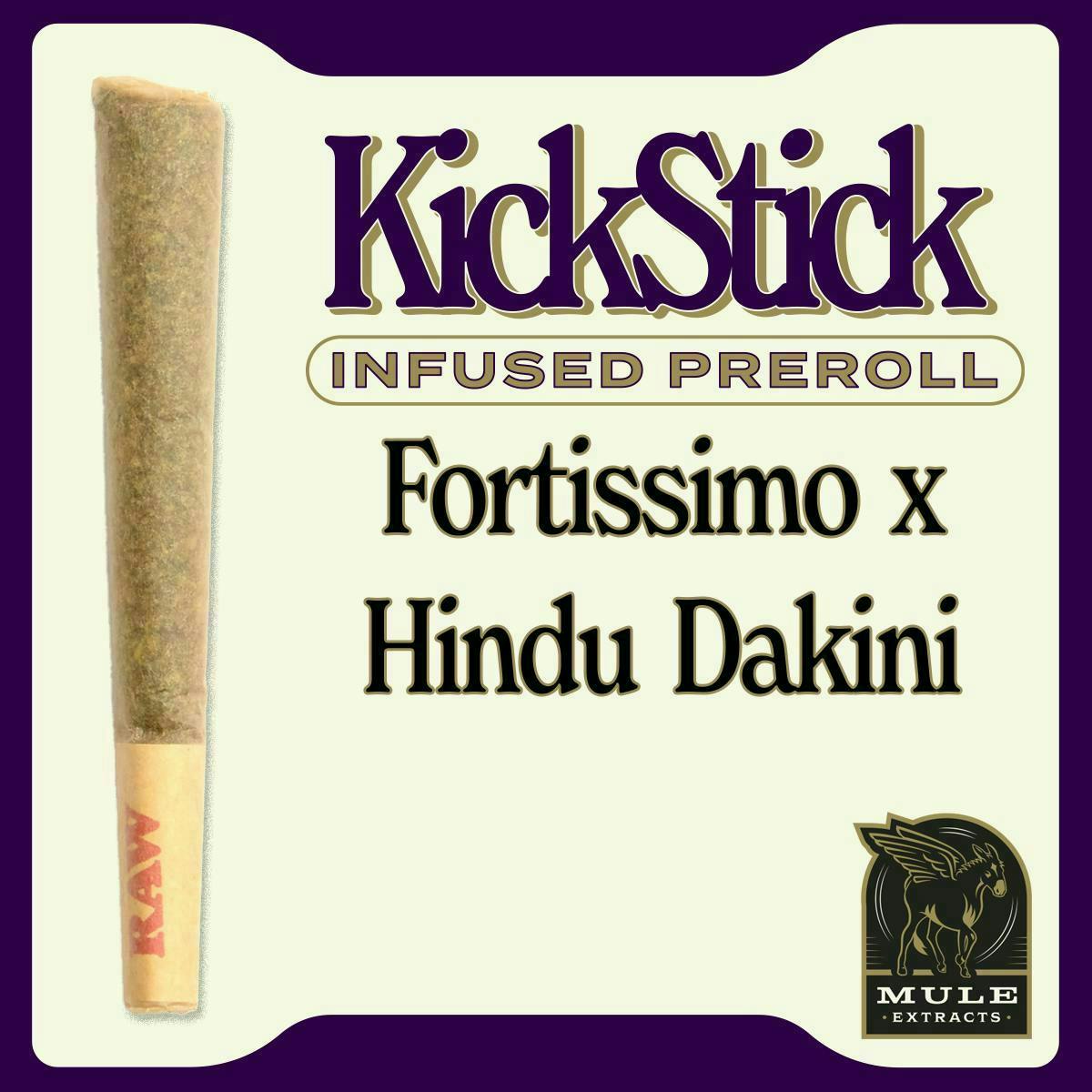 Mule Extracts - Mule Extracts | Fortissimo x Hindu Dakini | Infused Joint | 1g - 1
