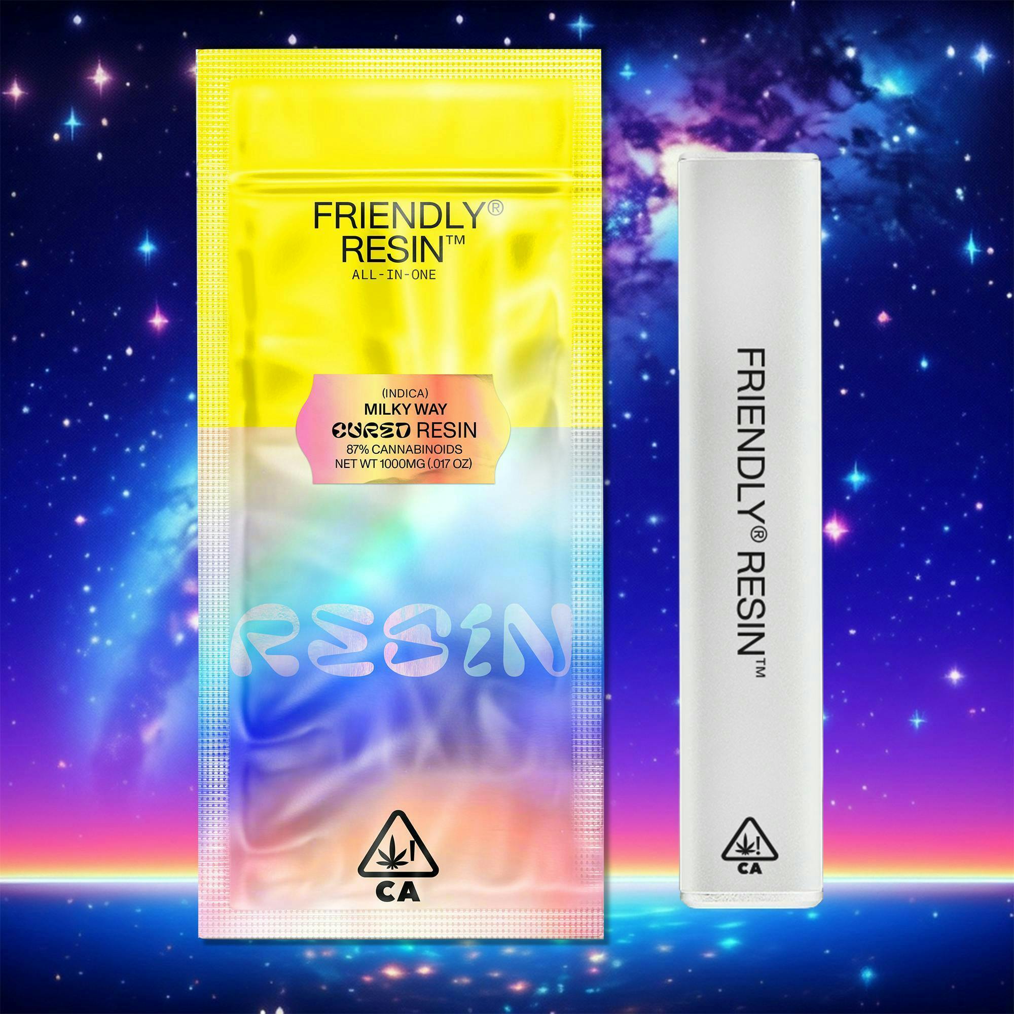 Friendly Brand - Friendly Brand | Milky Way | Cured Resin AIO | 1g - 1