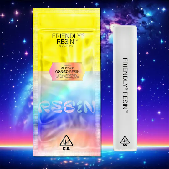 Friendly Brand - Friendly Brand | Milky Way | Cured Resin AIO | 1g - 1
