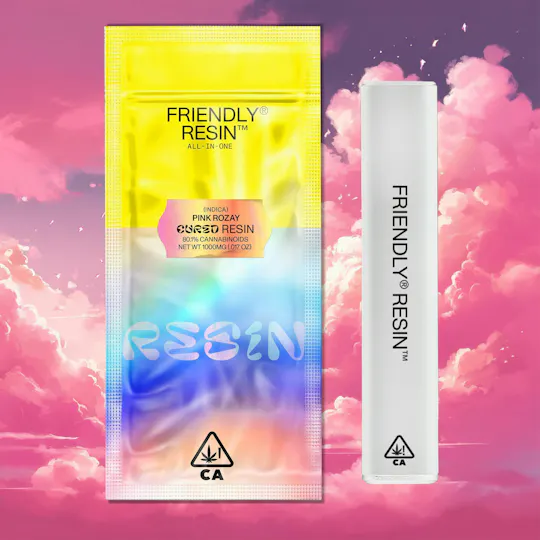 Friendly Brand - Friendly Brand | Pink Rozay | Cured Resin AIO | 1g - 1