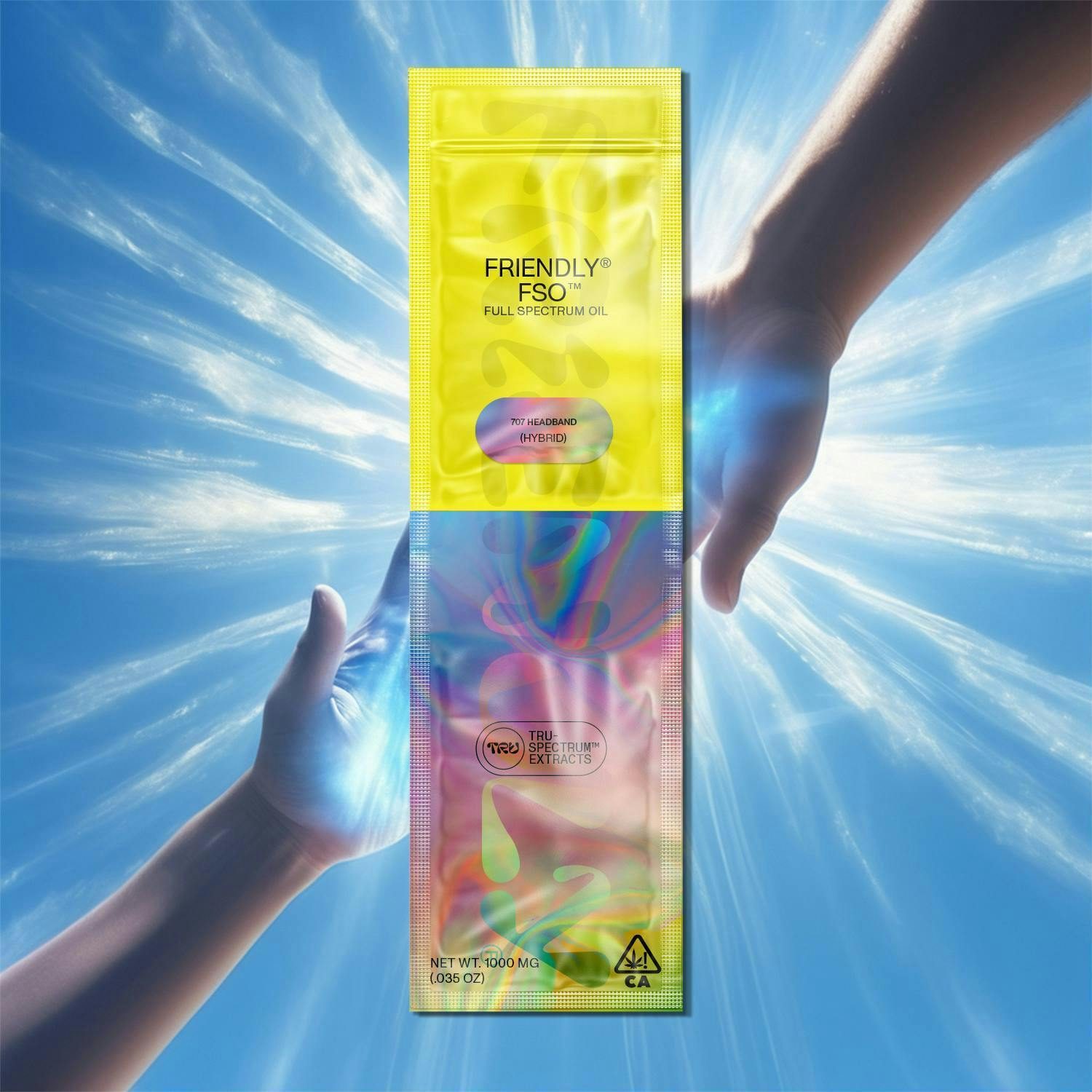 Friendly Brand - Friendly Brand | FSO Applicator | 707 Headband | Extract Oils | 1g - 1