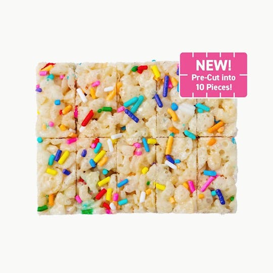 Big Pete's Treats - Big Pete's Crispy Marshmallow Treat 100mg - Birthday Cake - 1