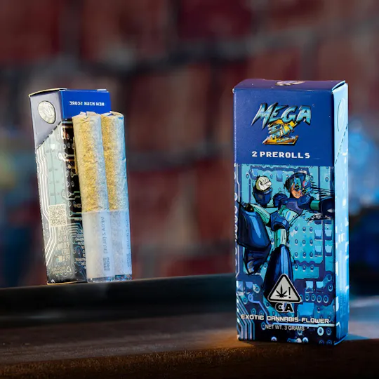 Super Dope - ⚡️ POWER UPS - Mega Z (Blue) - 2x Pre Rolls (3g) - 1