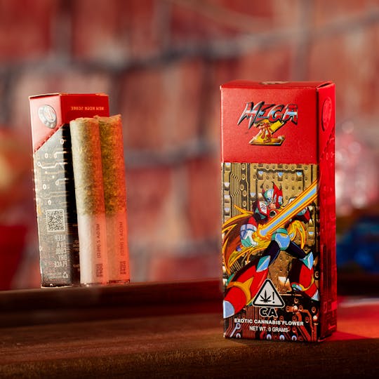 Super Dope - ⚡️ POWER UPS - Mega Z (Red) - 2x Pre Rolls (3g) - 1