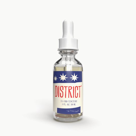 District Cannabis - Tincture - 1:1 - 600mg - 1