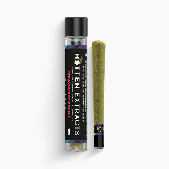 Mitten Extracts - Mitten Extracts | Strawberry Cough | Infused Joint | 1g - 1