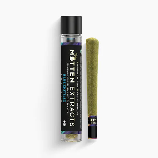 Mitten Extracts - Mitten Extracts | Blue Zkittlez | Infused Joint | 1g - 1