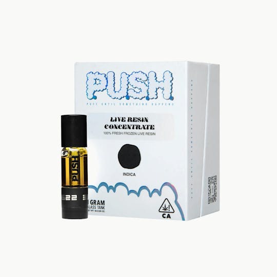 PUSH - Purple Terp 1g Live Resin Cart - 1