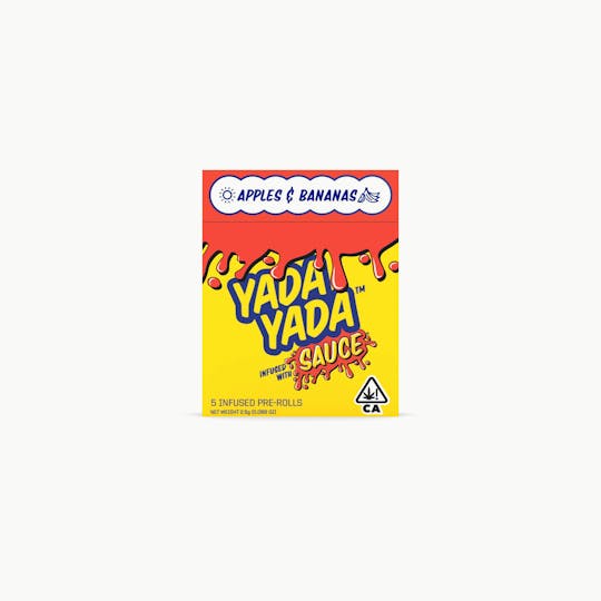 Yada Yada - Yada Yada - Apples & Bananas 2.5g Preroll Infused - 1