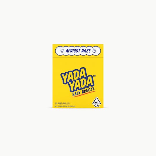 Yada Yada - Yada Yada - Apricot Haze 7g Prerolls (14 pack) - 1