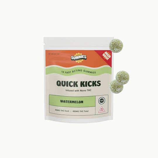 SunMed Growers - Watermelon Nano Gummies Edible 400mg - 1