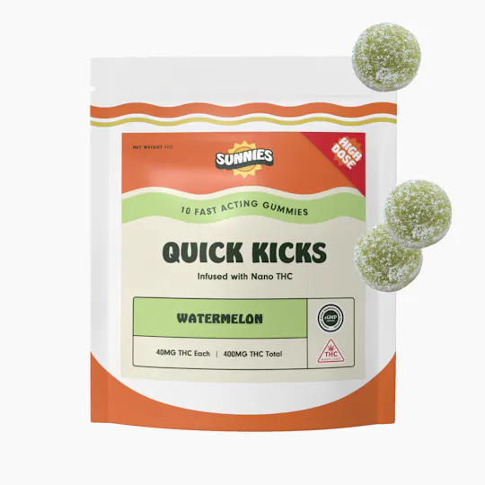 SunMed Growers - Watermelon Nano Gummies 400mg - 1