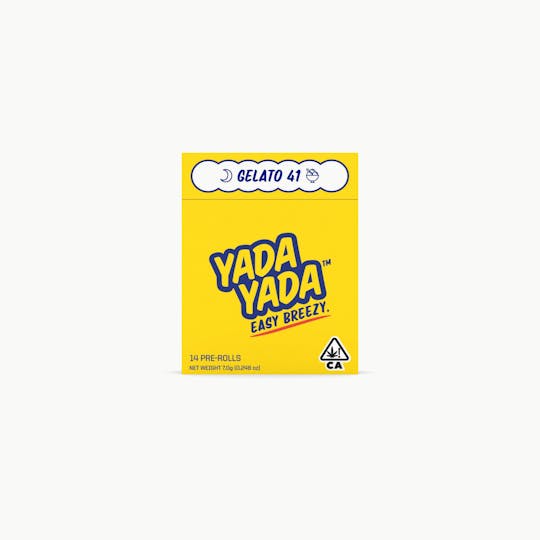Yada Yada - Yada Yada - Gelato 41 7g Prerolls (14 pack) - 1
