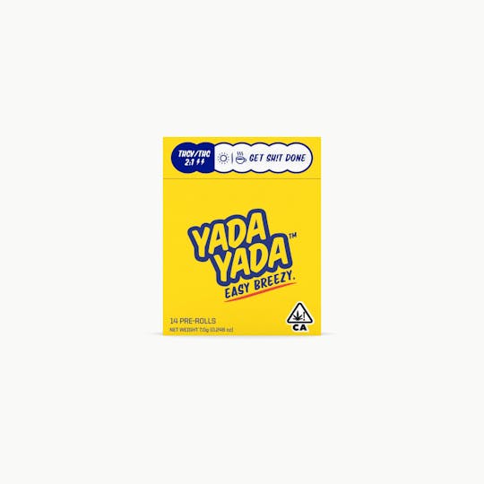 Yada Yada - Yada Yada - Get Shit Done 7g Prerolls (14 pack) - 1