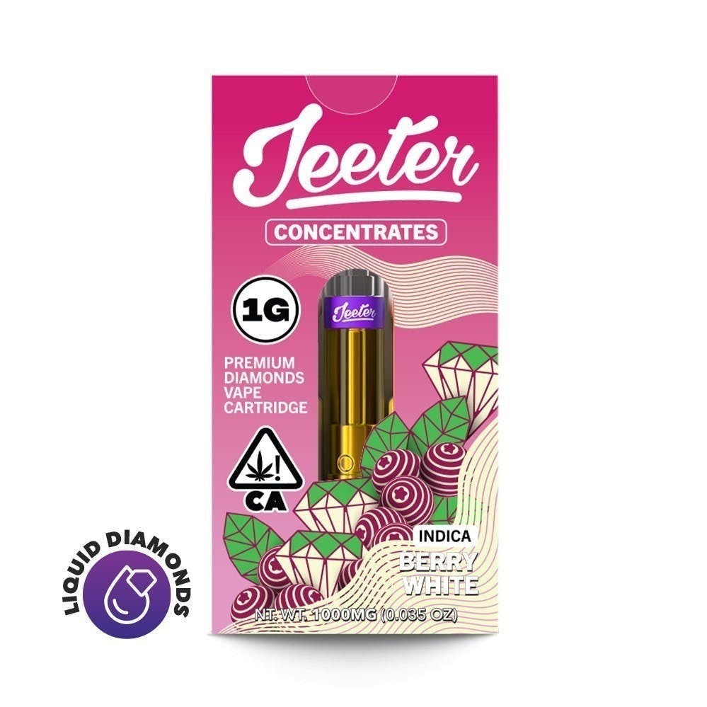 Jeeter - Jeeter Juice Liquid Diamonds Vape Cartridge - Berry White - 1