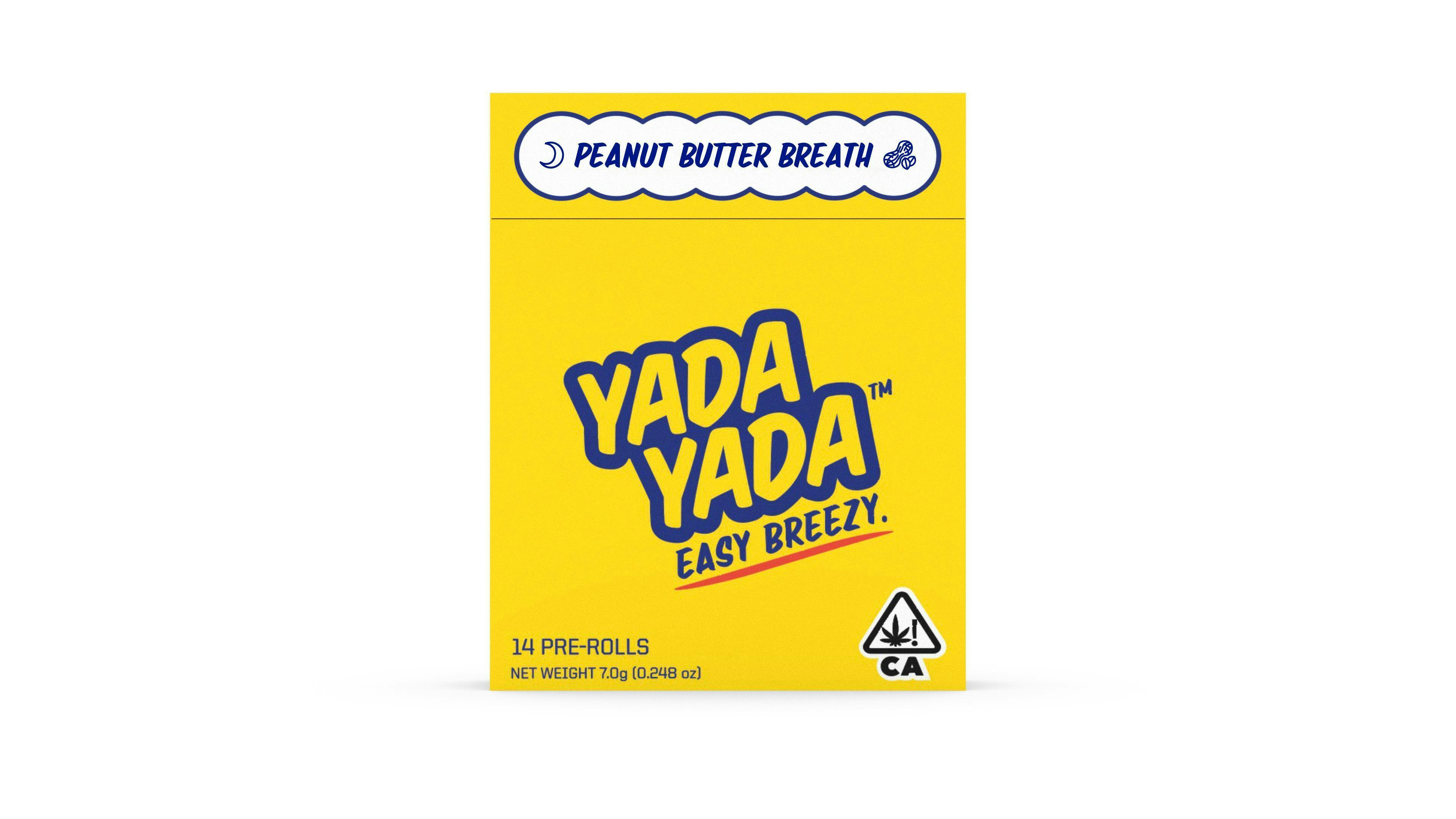 Yada Yada - Yada Yada - Peanut Butter Breath 7g Prerolls (14 pack) - 1