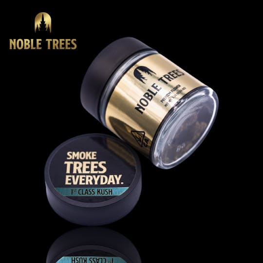 Noble Trees - 1st Class Kush (Indica) - Premium Indoor Flower - 3.5g - 1