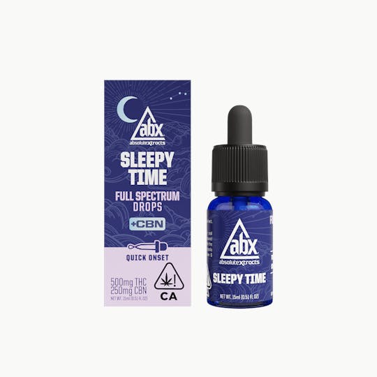 ABX / absoluteXtracts - ABX - Sleepy Time Hash Rosin + CBN Sublingual Drops - 15ml - 1