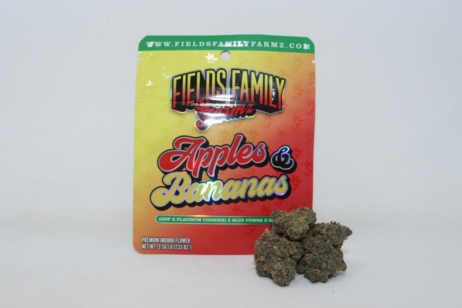 Fields Family Farmz - Apples & Bananas - 3.5g Bag - 1
