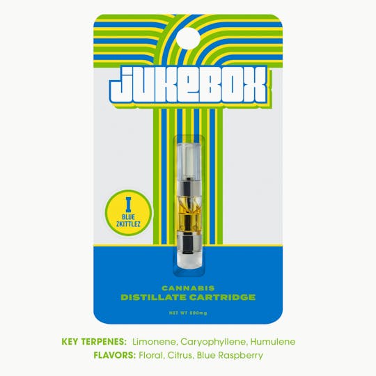 Jukebox - Blue Zkittles Cartridge 1g - 1