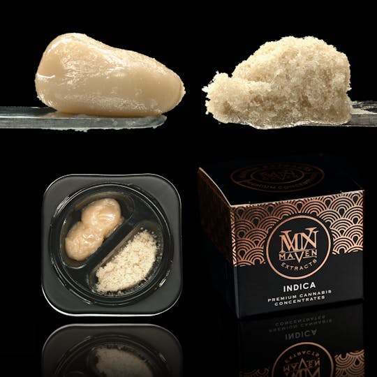 Maven Genetics - Widows Glaze Cold Cured Live Rosin / 90u Ice Water Hash Duo - 1