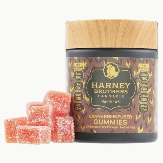 Harney Brothers Cannabis - Hot Cinnamon Gummies 20pk - 1