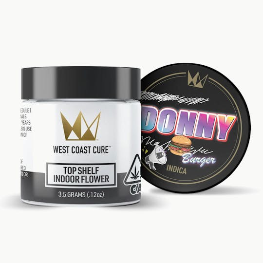 West Coast Cure - Donny Burger - 3.5g Top Shelf Indoor Flower - 1