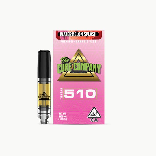 The Cure Company - The Cure Company Vape Cartridge - Watermelon Splash 1g - 1