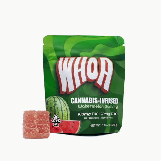 Whoa - WHOA Watermelon Gummy - Bite (100mg) - 1