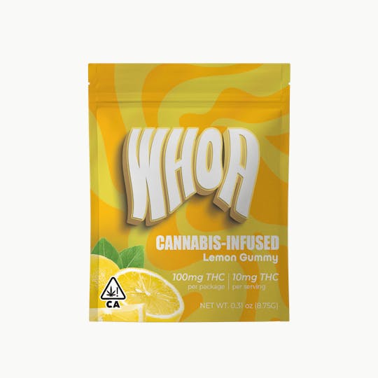Whoa - WHOA Lemon Gummy - Bite (100mg) - 1